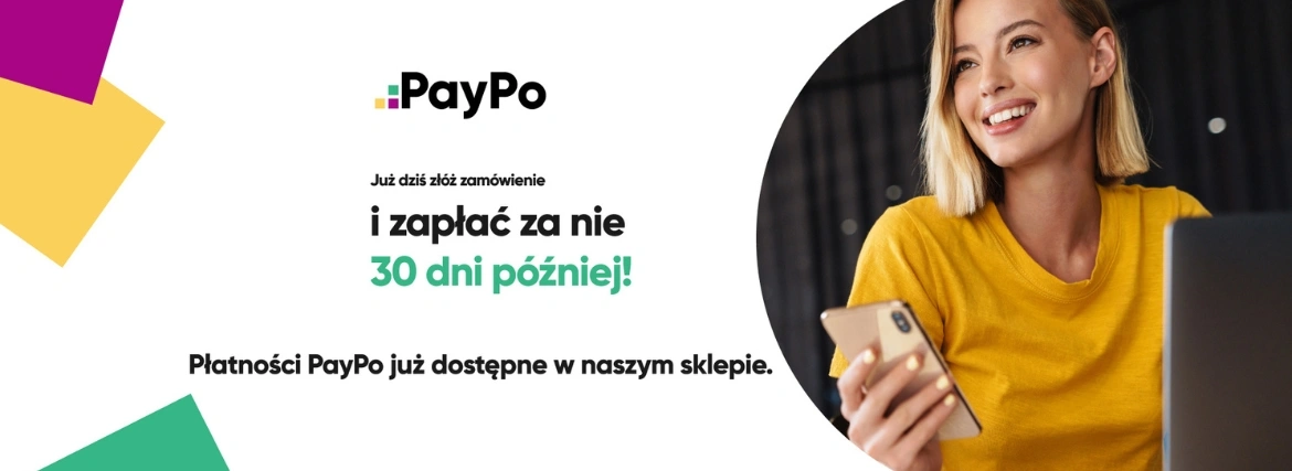 Skorzystaj z płatności odroczonych PayPo w sklepie Rhea Cosmetics 