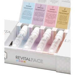 RevitalFace Intensywna kuracja długowieczności na twarz i szyję / 4 ampułki x 15 ml